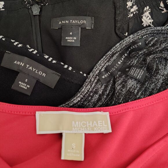 TOP BRANDS Classy BUNDLE Blouses Dress SMALL Women's Kors WHBM Ann Taylor - Picture 11 of 11